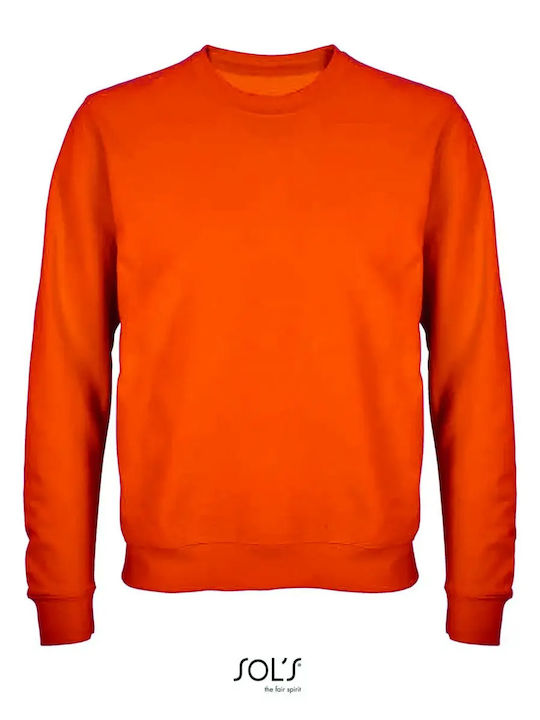 Sol's Columbia Unisex Long Sleeve Promotional Sweatshirt Orange