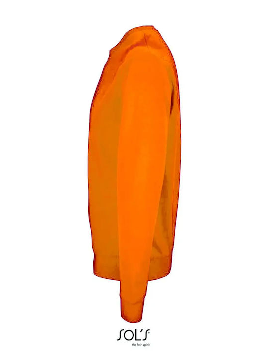 Sol's Columbia Unisex Long Sleeve Promotional Sweatshirt Orange
