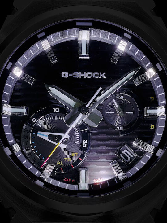 Casio Ανδρικό Ρολόι Μπαταρίας με Ασημί Μεταλλικό Μπρασελέ