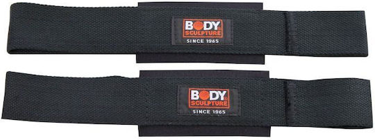 Body Sculpture BB30 Накитници За Вдигане На Тежести Черни 2 Бр