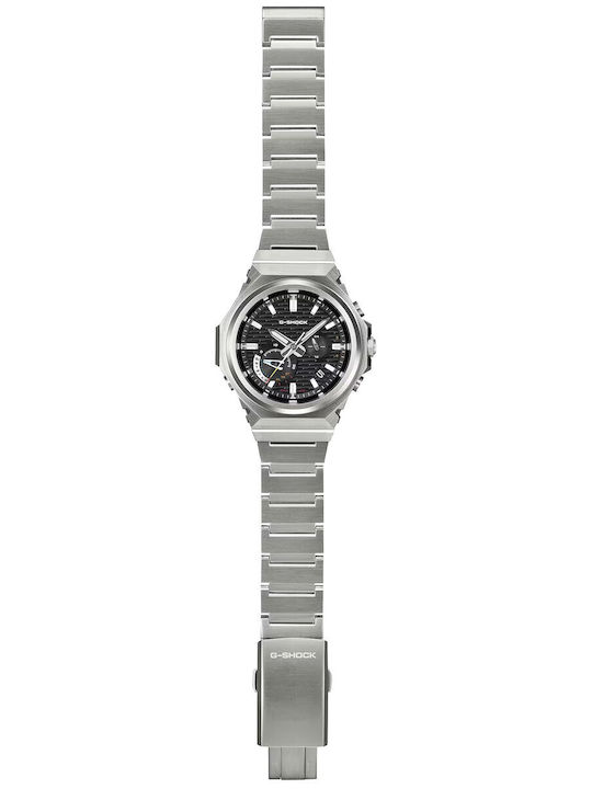 Casio Ανδρικό Ρολόι Μπαταρίας με Ασημί Μεταλλικό Μπρασελέ