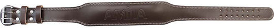 AMILA Gewichthebergürtel Taille Leder