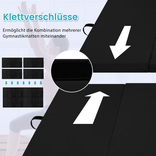 Costway Exercise Mat Black (240x120x5cm)
