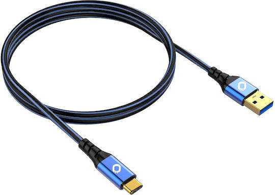 Oehlbach Plus C3 USB 3.2 Kabel USB-C männlich - USB-A Blau 3m (D1C9328)