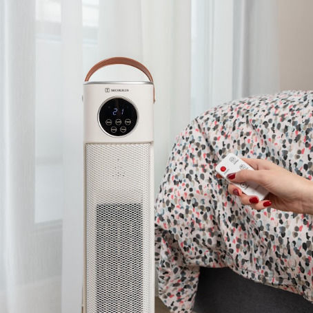 Morris Αερόθερμο Δωματίου Δαπέδου Λευκό 2000W