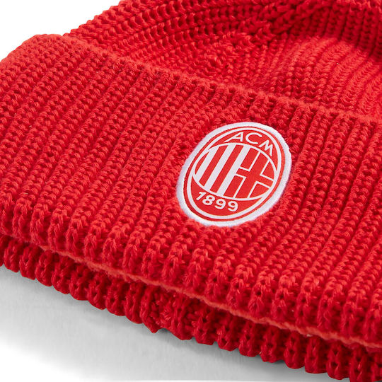 Beanie Unisex Beanie Gestrickt in Rot Farbe