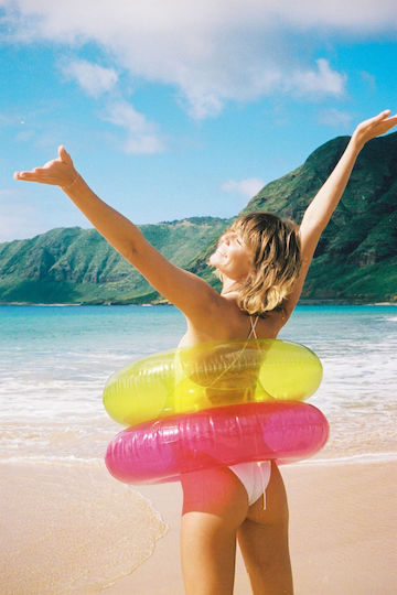 Intex Inflatable Sea Float Light Blue
