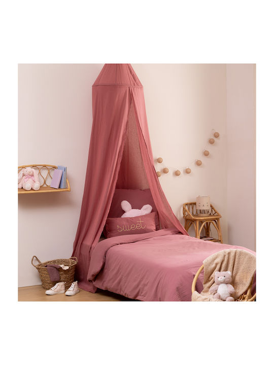 Mosquito Net Crib 195899F Pink 43x30x94.5cm