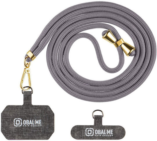 Obal:me Necktag Allure Rope Mobile Phone Dark Gray