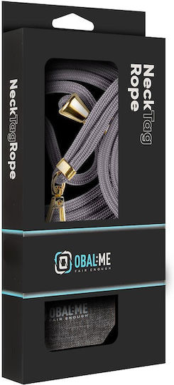 Obal:me Necktag Allure Rope Mobile Phone Dark Gray