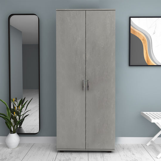 Eric Wooden Shoe Cabinet 76x36x187cm