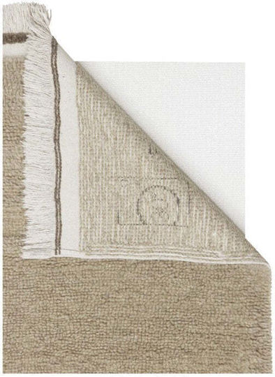Lorena Canals Woolable Steppe Rug Rectangular Sheep Beige