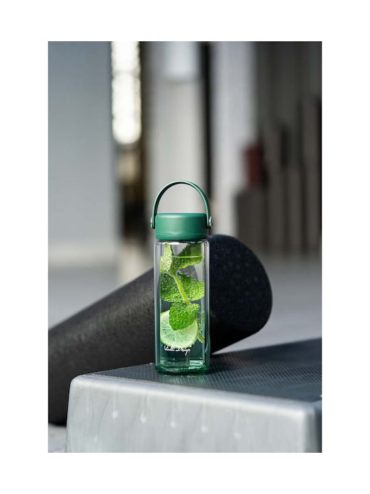 Vialli Design Water Bottle 350ml Green
