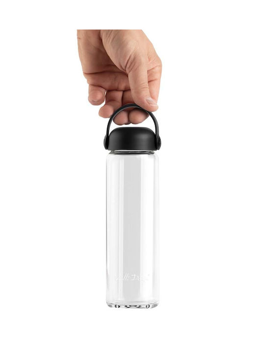 Vialli Design Water Bottle Plastic 540ml Black