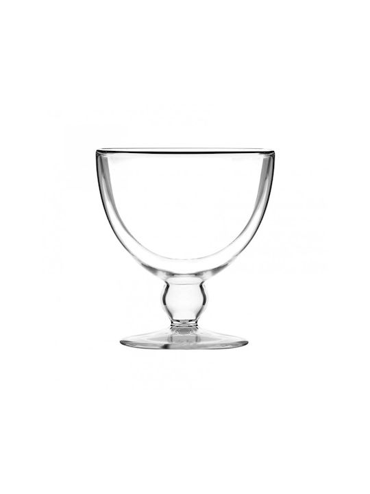Vialli Design Set Gläser Kaffee/Freddo aus Glas 250ml 2Stück