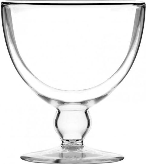 Vialli Design Set of Glasses Coffee/Freddo made of Glass 250ml 2pcs