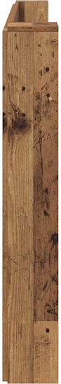 vidaXL Wooden Bed Headboard Old Wood 200x103.5cm
