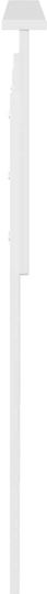 vidaXL Wooden Bed Headboard White 150x100cm