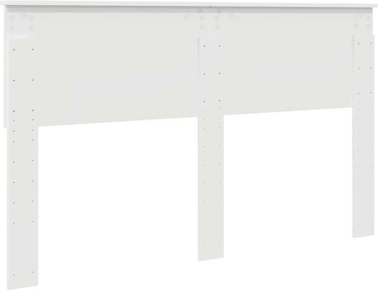 vidaXL Wooden Bed Headboard White 150x100cm