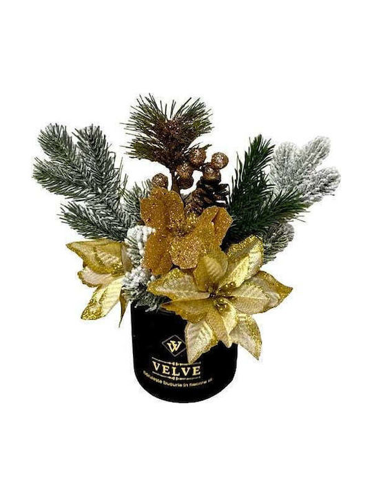 Velve Crăciun Decorativ Floare