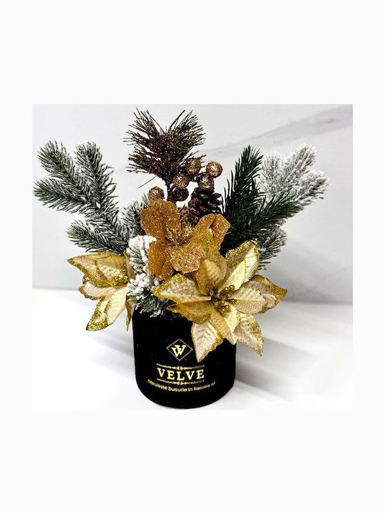 Velve Crăciun Decorativ Floare