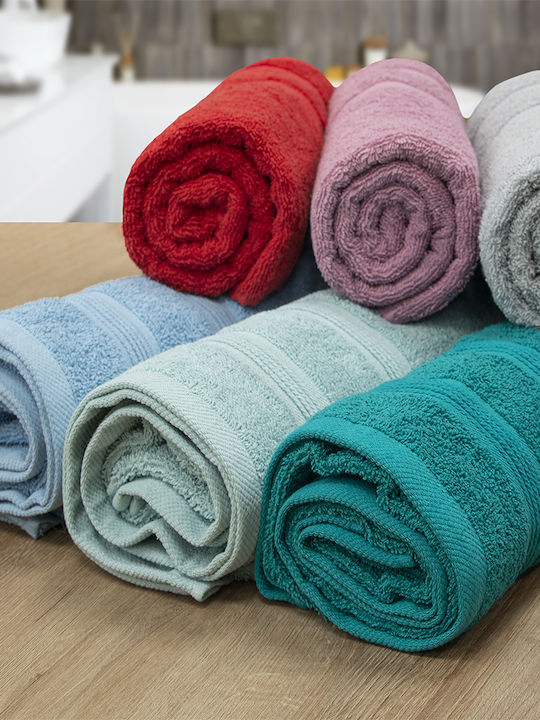 Lino Home Set Prosoape de Baie 2 buc Marea Ciel Greutate 480gr/m²
