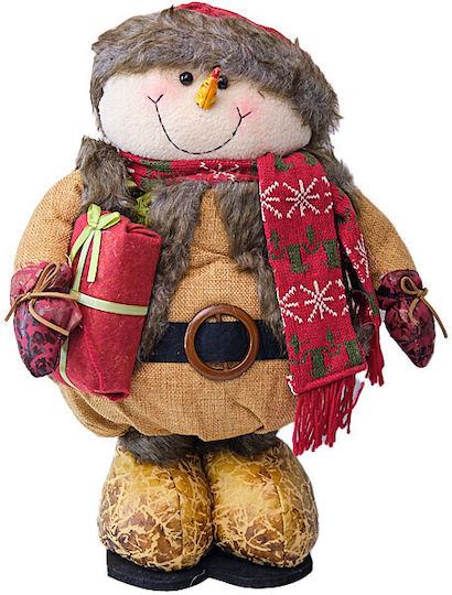 Decorațiune Tematică Om De Zăpadă Festiv Cadou 45cm