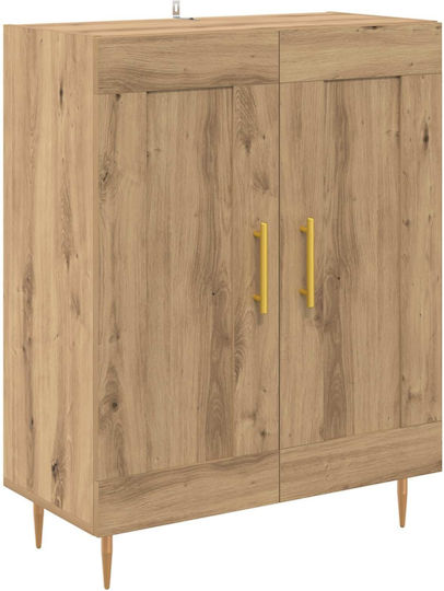Bibliotecă Artisan Oak 69.5x34x180 cm