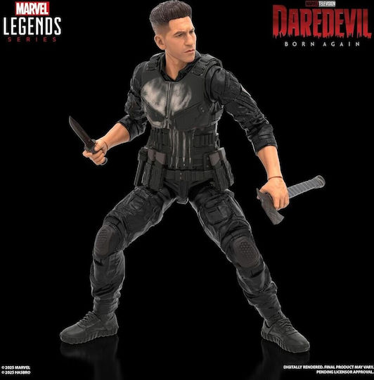 Hasbro Marvel: Marvel Legends: Daredevil Born Again - Punisher Φιγούρα Δράσης ύψους 15εκ. σε Κλίμακα 1:11