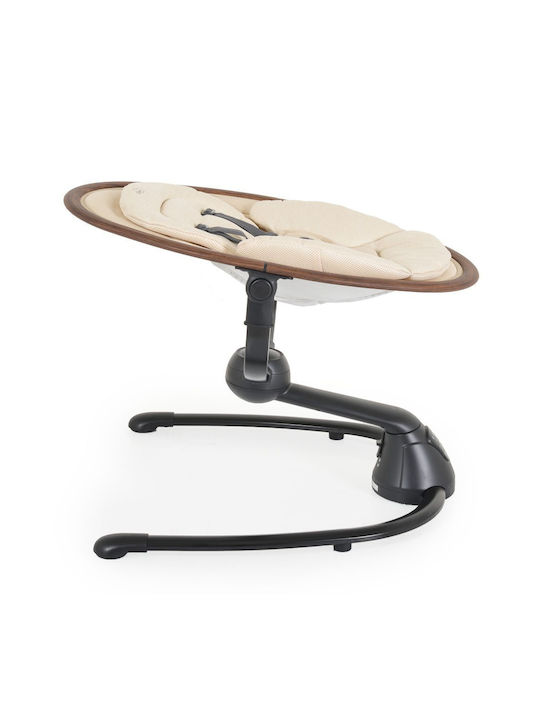 Cangaroo Ηλεκτρικό Relax Μωρού Κούνια με Μουσική Light Beige για Παιδί έως 9kg