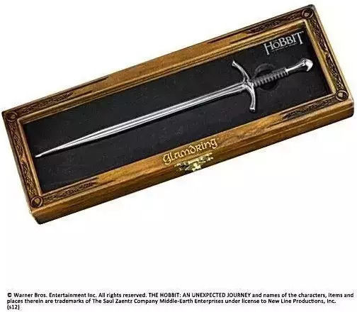 The Noble Collection Властелинът на пръстените Арагорн Андурил Отварачка за писма Меч Реплика
