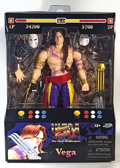 Ultra Street Fighter Ii Final Challengers Action Figure 1/12 Vega 15 Cm