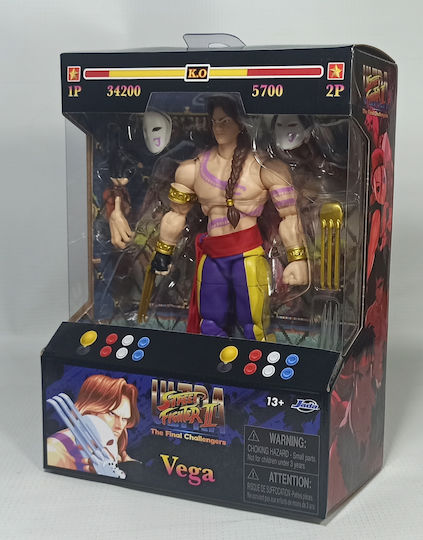 Ultra Street Fighter Ii Final Challengers Action Figure 1/12 Vega 15 Cm