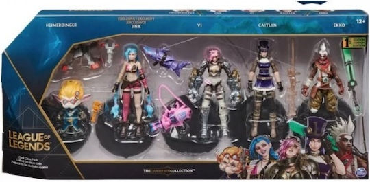 League of Legends: Dual Cities Pack Action Figure height 10cm 5pcs 6062218
