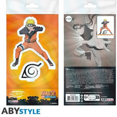 Abysse One Piece: Naruto Uzumaki Uzumaki Φιγούρα 10εκ. 3τμχ