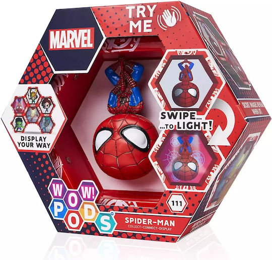 Wow!Stuff Marvel Spiderman Spider-Man Pod Figurine