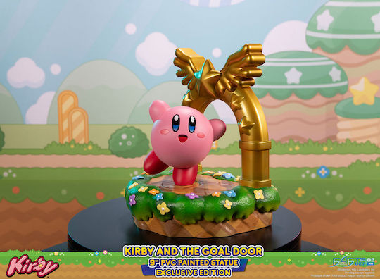First 4 Figures Kirby Kirby și Ușa de Gol Figurină 24 cm