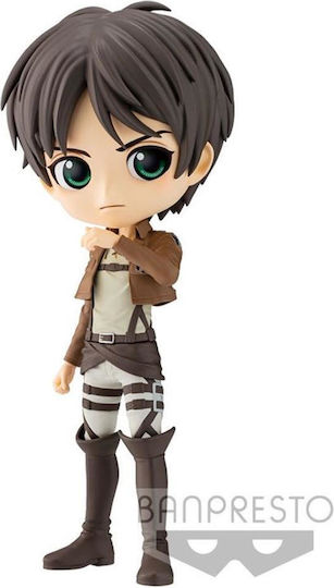 Banpresto Atac Pe Titan Eren Yeager Ver.B Q Posket Figurină 14cm