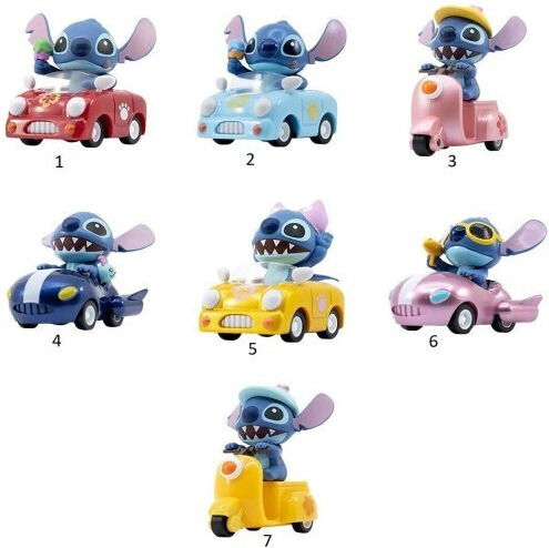 Disney Lilo & Stitch Motorrad Gelbe Sammlerfigur 10cm