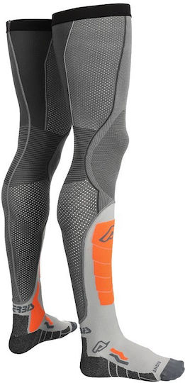 X-leg Vented Pro Graue Orange 26704.150 Acerbis Reitschutz