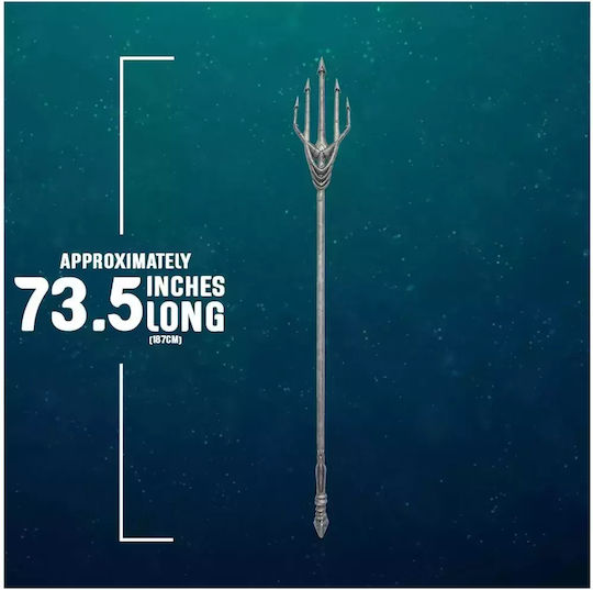 Justice Justice League Aquaman Trident Replica Weapon Length 186cm