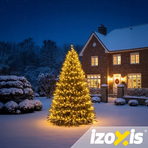 300 LED-Lämpchen 30 m Warmweiß in Reihe
