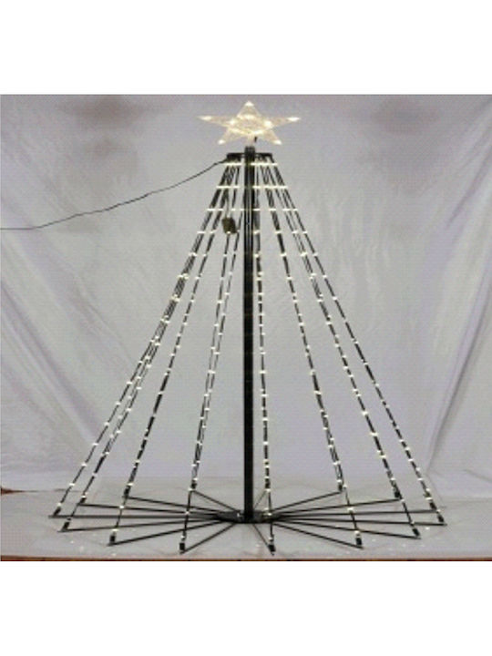 Christmas Tree 210cm with LED Lighting White