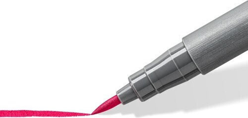 Staedtler Multiink Pigment Arts Πινέλο Σετ 6 Τεμαχίων Κόκκινα & Ροζ Λιανική