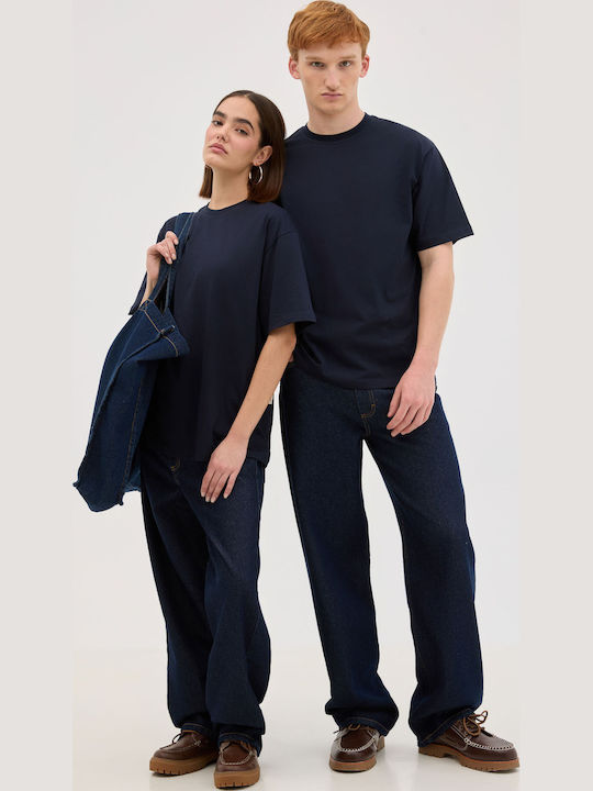 Herrenblusen Kurzarm Blaue
