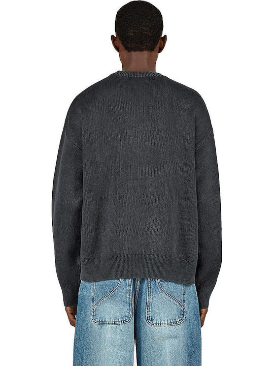 Long Sleeve Sweater Dyed Black