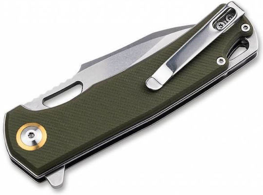 Boker Magnum Skeksis Messer Khaki in Lederhülle