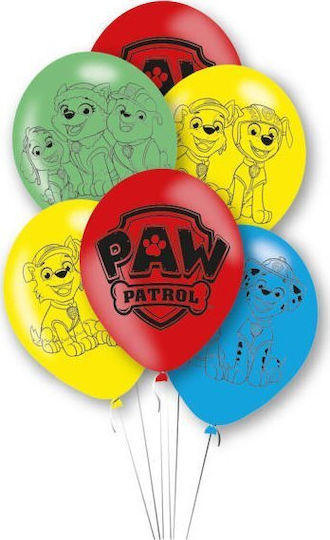 Set of 6 Balloons Latex 27.5cm