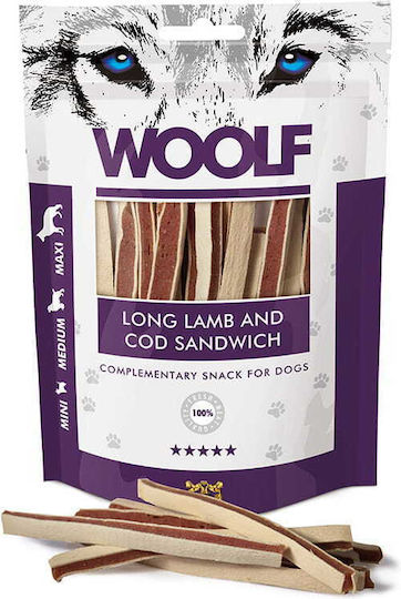 Woolf 100g Soft Lamb Cod Sandwich Long