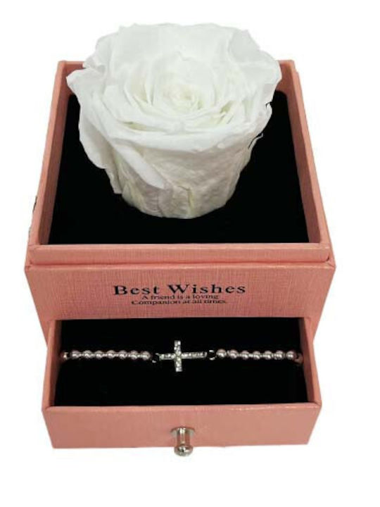 Velve Velve Damen Armband mit Blumenmuster 10cm